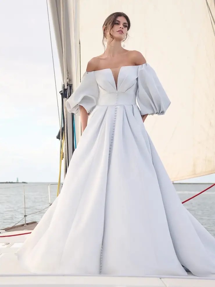 Model wearing a Sottero & Midgley gown