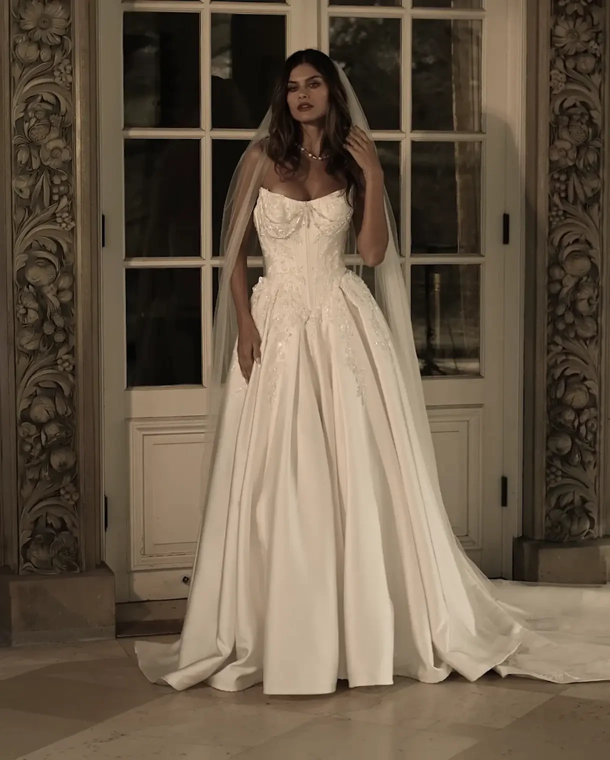 Model wearing a Sottero & Midgley gown