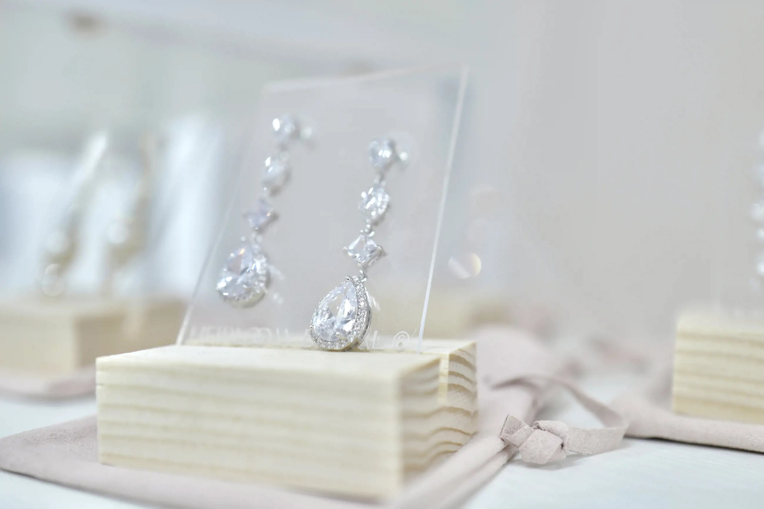 Diamond earrings