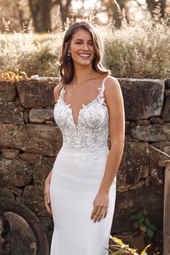 Justin Alexander ALIVIA 88153 #3 Ivory/Ivory/Nude thumbnail