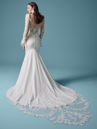 Maggie Sottero Nikki  | 20MS678 EX LENGTH #1 default Ivory/Nude thumbnail
