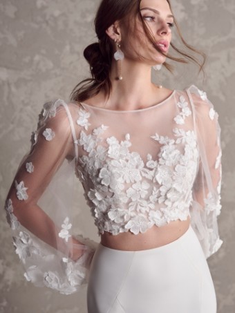 Maggie Sottero ARIANA | 24MW248B01 - OTR ARIANA | 24MW248B01 - OTR #4 default Ivory (gown with Natural Illusion) thumbnail