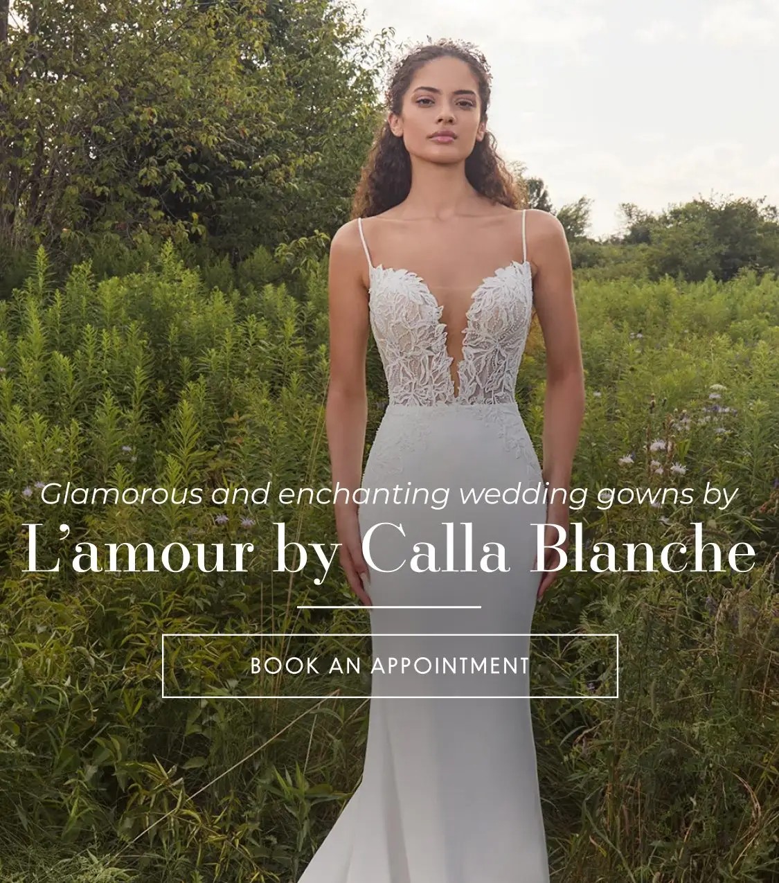 L'Amour by Calla Blanche wedding dresses at Liliana Bridal House