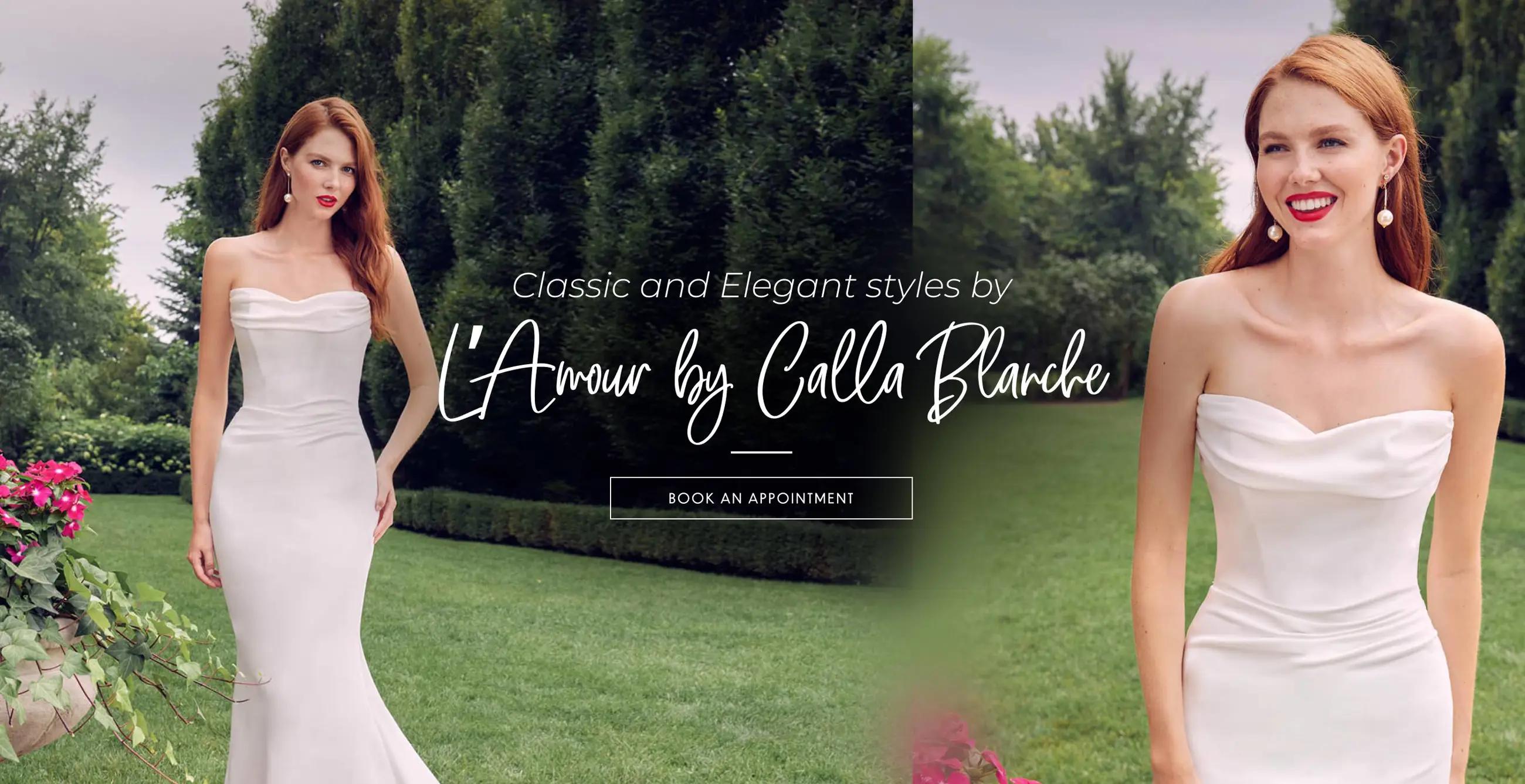 L'Amour by Calla Blanche wedding dresses at Liliana Bridal House