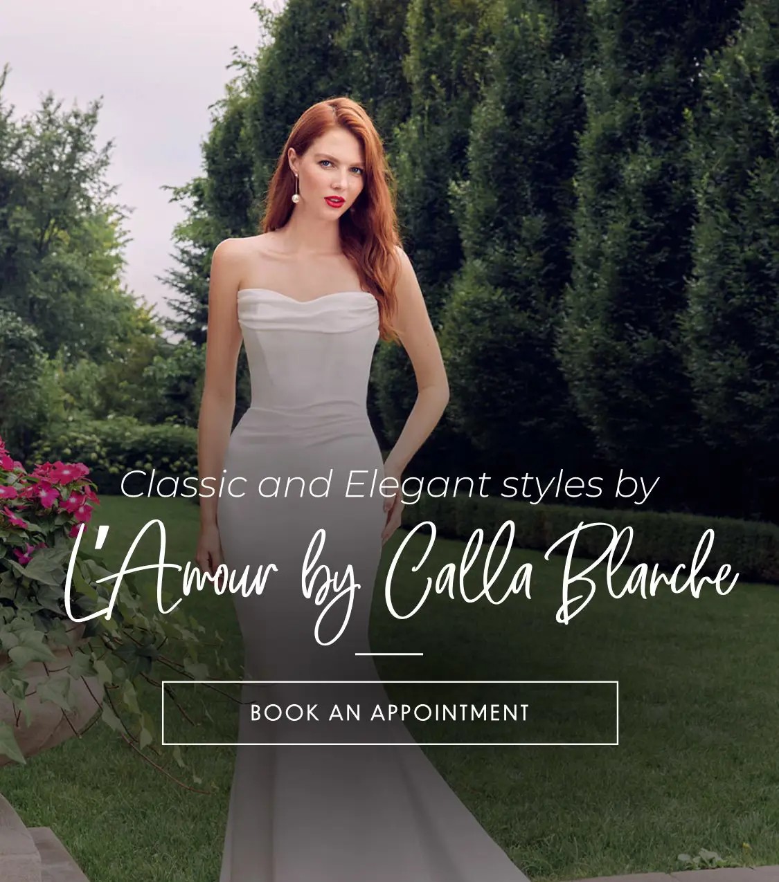 L'Amour by Calla Blanche wedding dresses at Liliana Bridal House