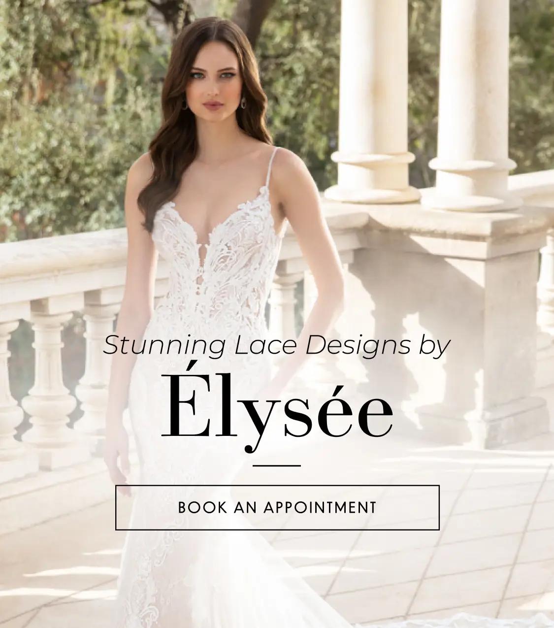 Elysee wedding dresses at Liliana Bridal